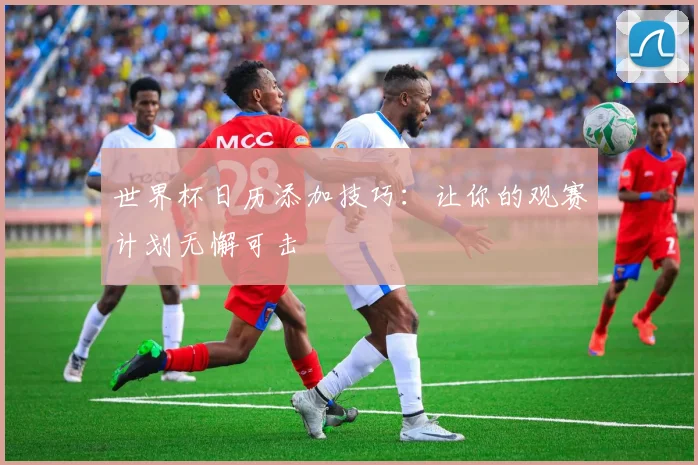 世界杯日历添加技巧：让你的观赛计划无懈可击