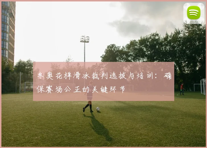 冬奥花样滑冰裁判选拔与培训：确保赛场公正的关键环节